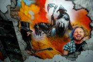 airbrush on garage-walls. - Airbrush Artwork and Murals