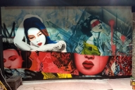 Another restaurant mural. - Airbrush Artwork and Murals