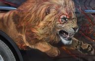 How cool can be a #Lion! - Photorealism