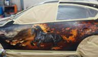 So cool - Tuning Car airbrush design - Kustom Airbrush