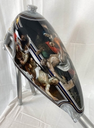 How can we pay tribute to Caravaggio 400 years later?
STEPHEN GIBSON - AIR OIL AND LEAD - FAST FINE ART - Photorealism
