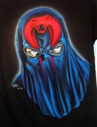 Cobra Commander by Tim Miklos - My Paintings