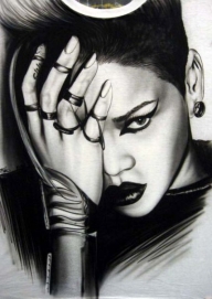 Rihanna by Tim Miklos - My Paintings