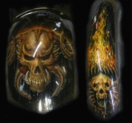 hell skuls - Airbrush Artwoks