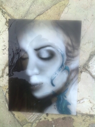 Airbrush on Glass - Favorite Art