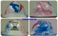 Airbrush hard hats and helmets Houston Texas - Airbrush Houston - My Designs