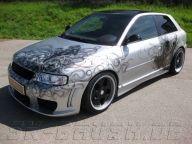 Audi A3 Airbrush | airbrush assassin audi - Kustom Airbrush