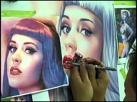 ▶ Airbrushing A Portrait of Katy Perry - Airbrush Videos