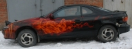 toyota celica true fire  - Kustom Airbrush