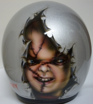 Chucky Helmet - My Designs