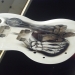 FRONT OF GIBSON SG FREE HAND WITH HOUSE OF KOLOR AND iWATA PRODUCTS