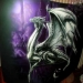 AIRBRUSH PAINTING - DRAGON ON BONNET - STEP BY STEP by il mitico DM Aerografie