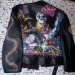 Alice cooper airbrushed leather jacket by Danielle-Vergne