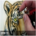 Airbrush Step by Step - Tiger Wildlife Airbrush Anleitung