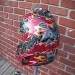 Scratchboard  Airbrush kustom helmet