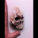 Airbrush Freehand - Life like skull - Part 1