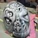 Airbrush art helmet by Julio Sapere | Ahahah!Awesome!