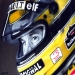 Ayrton Senna by Tom Ryczkowski - Ayrton Senna Painting