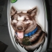 Vietnam K-9 airbrushed on front fender of yamaha by Jonny5nLala