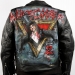 Stunning Welcome 2 My Nightmare Leather Jacket By Danielle Vergne by Danielle Vergne