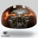 ‘The King’ Motorcycle helmet designed and airbrushed by Ian Johnson – Excalibur Airbrushing