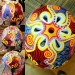 This child's helmet is called " Color Spin " it took me 2 weeks to hand paint this, it was done in acrylics and clear-coat 