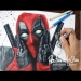 Painting Deadpool / Airbrush Dead Pool video