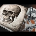 Airbrushing a Skull using AirShot templates - YouTube