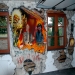 airbrush on garage-walls.