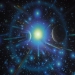 Painting Airbrush on cs10 canvas from the Space artworks gallery London. Title DOOMS DAY.