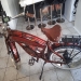 Mon v&eacute;lo &eacute;lectrique rouge &ndash; Raymond Planchat peintre a&eacute;rographe cours de peinture vente
