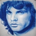 Jim morrison on a t-shirt